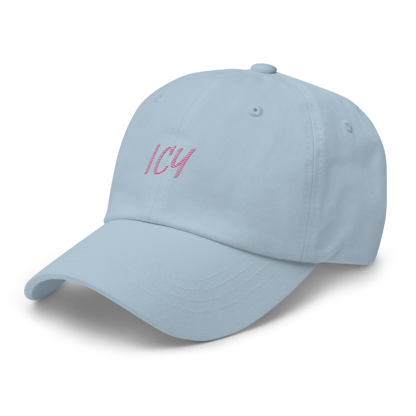 "Icy" - Baby Blue Dad Hat