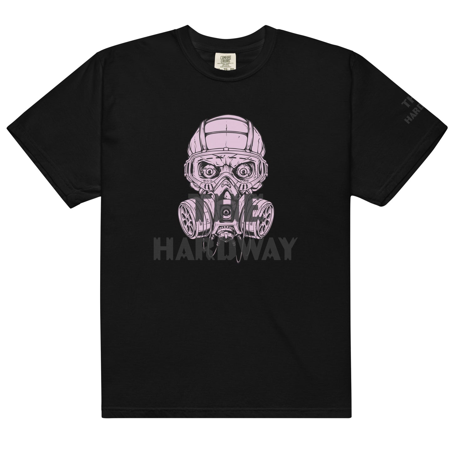 The Hard Way Skull Unisex Garment-Dyed Heavyweight T-Shirt