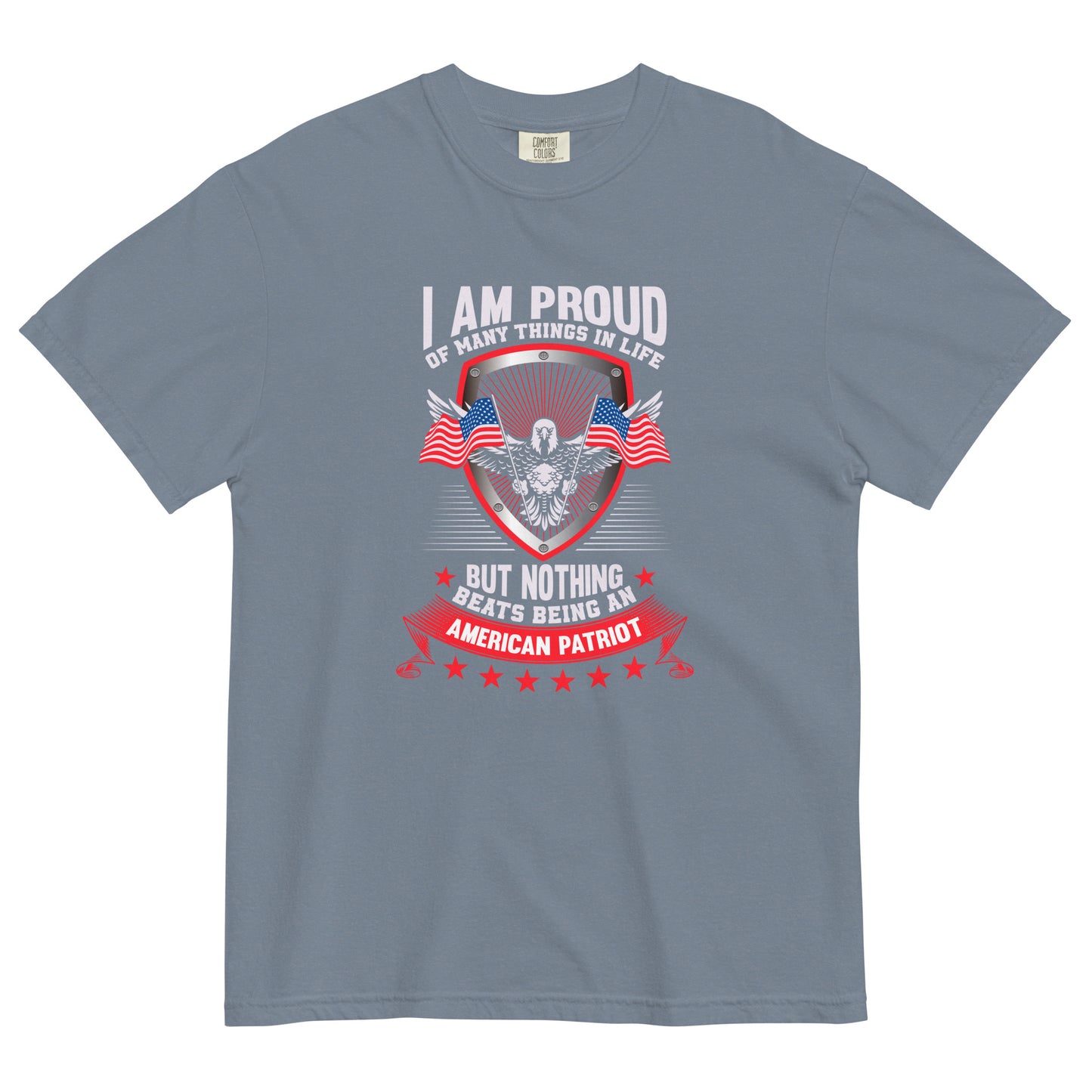 Freedom's Wings: Unisex Eagle & Flag Tee