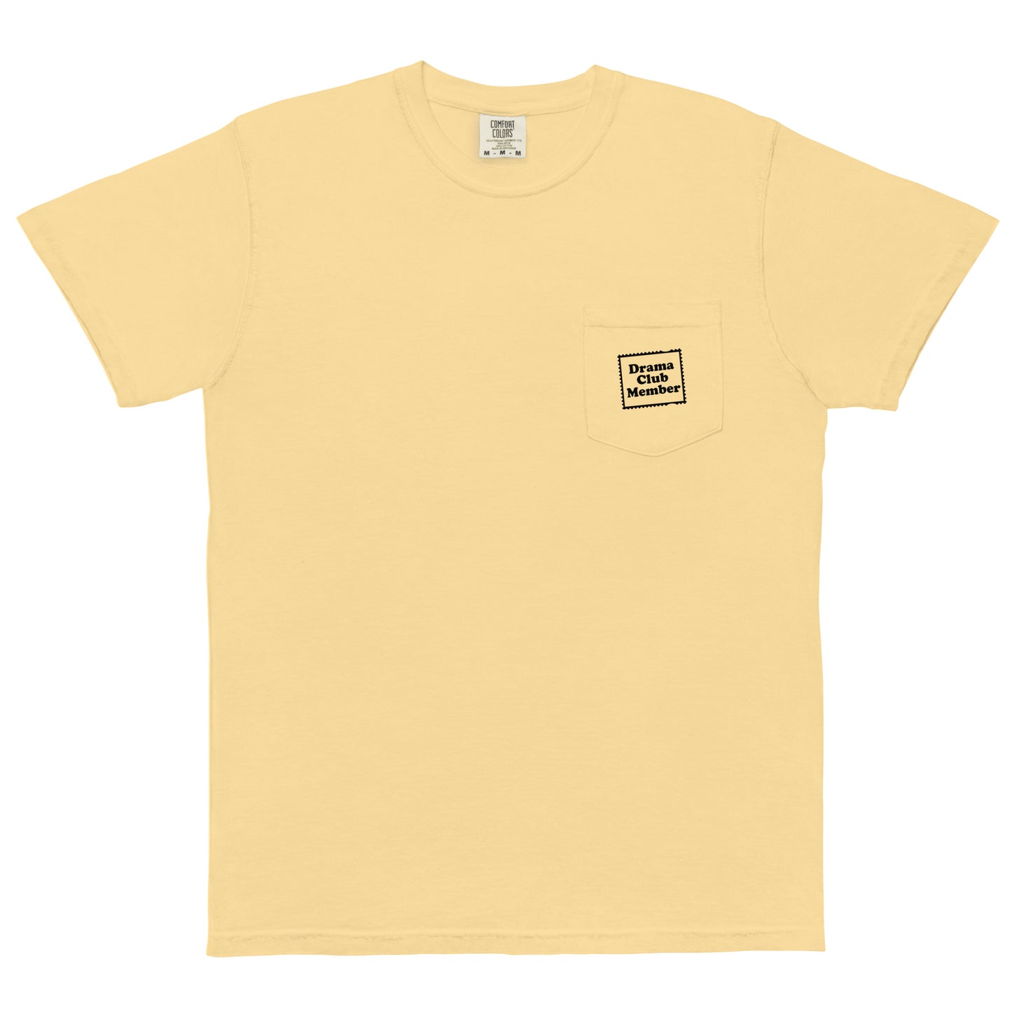 Drama Club Member Unisex Garment-Dyed Pocket T-Shirt