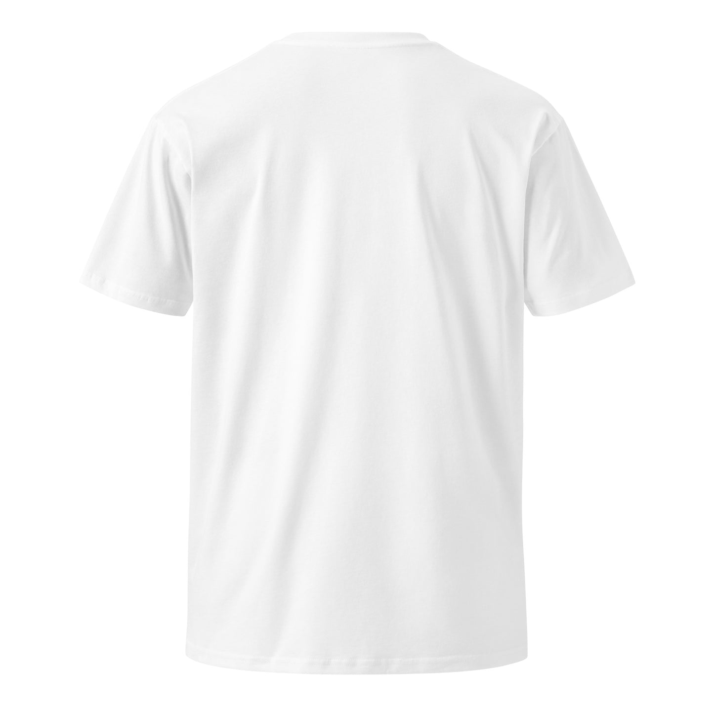 Eagle on USA Flag Unisex Premium T-Shirt