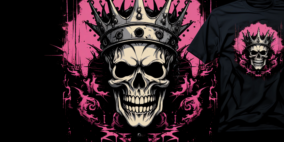 pink crown skull