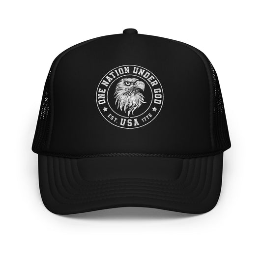 One Nation Trucker Hat: Eagle Edition