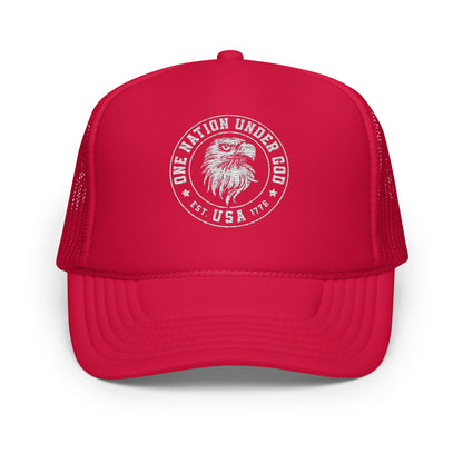 One Nation Trucker Hat: Eagle Edition