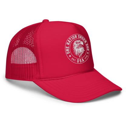 One Nation Trucker Hat: Eagle Edition