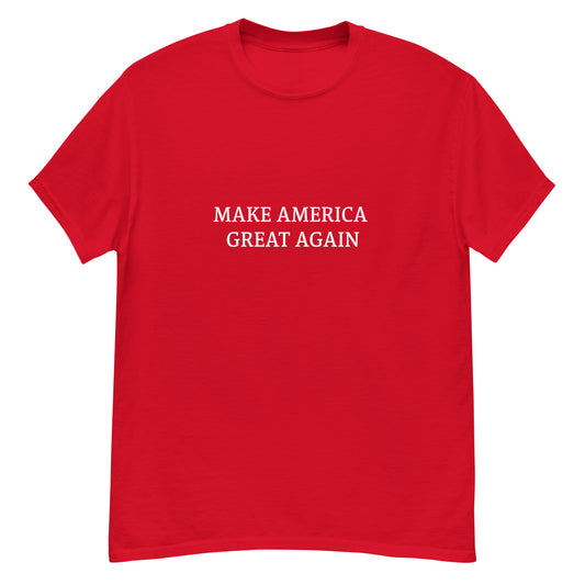 Make America Great Again Men's Classic Tee - Red