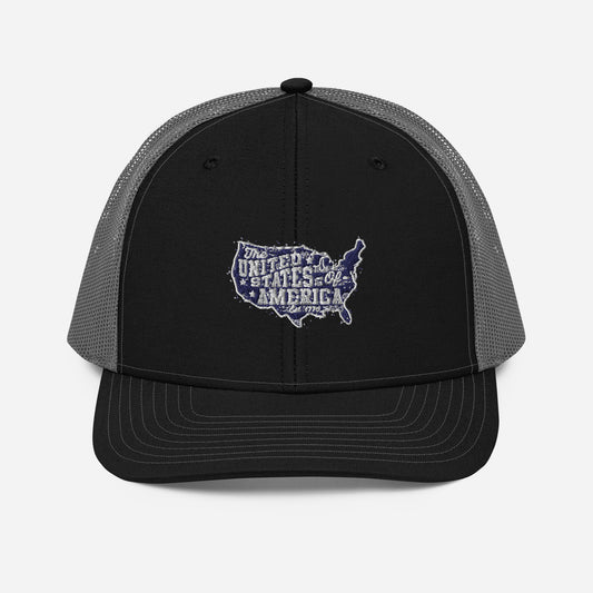 American Flag Trucker Cap