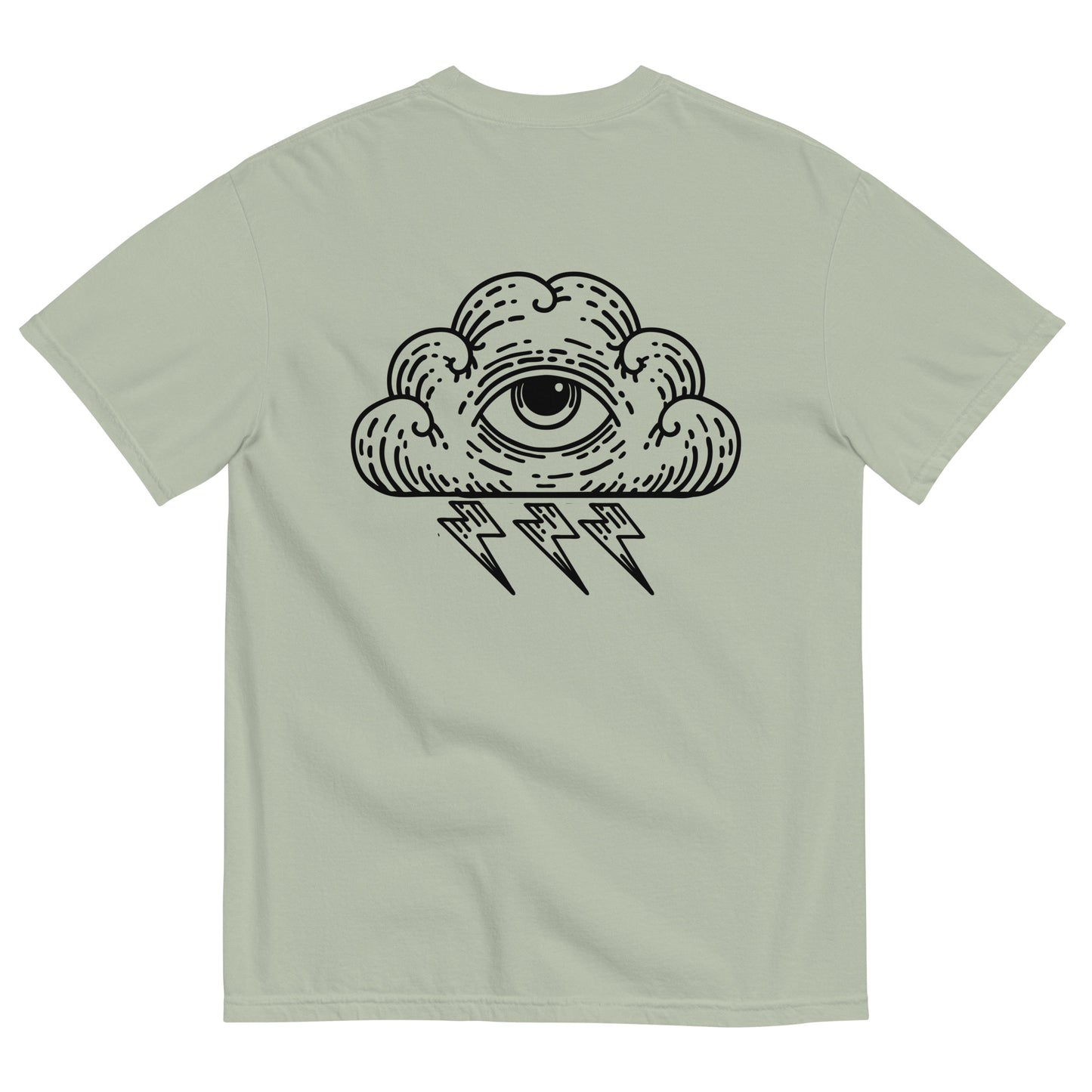 Dreamscape Vision: Unisex Cloud Eye Tee