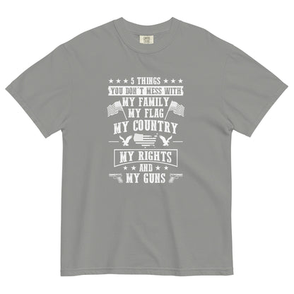 Defender's Creed: Unisex Eagle Flag Te