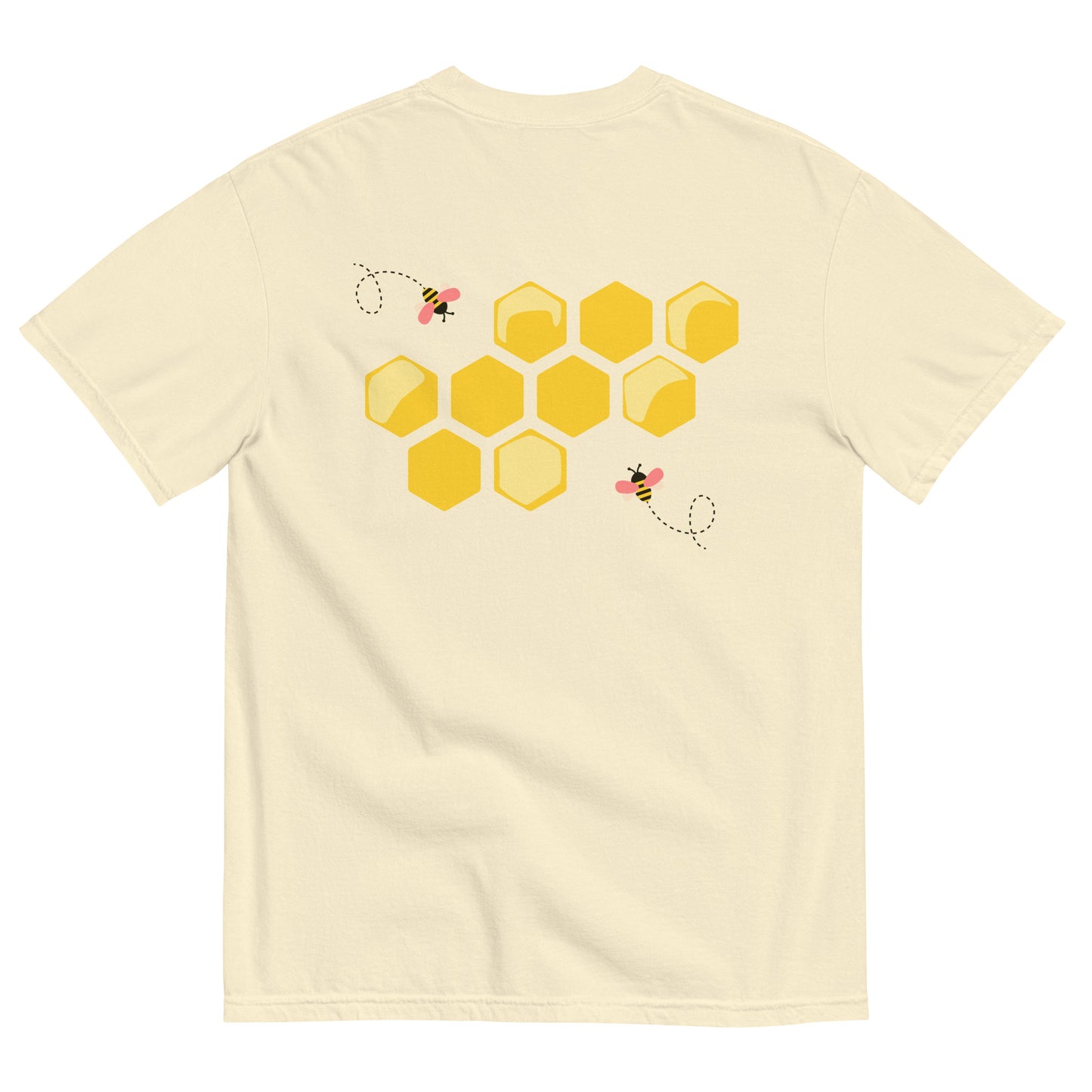 Bee Enchanted: Unisex Honey Print Tee