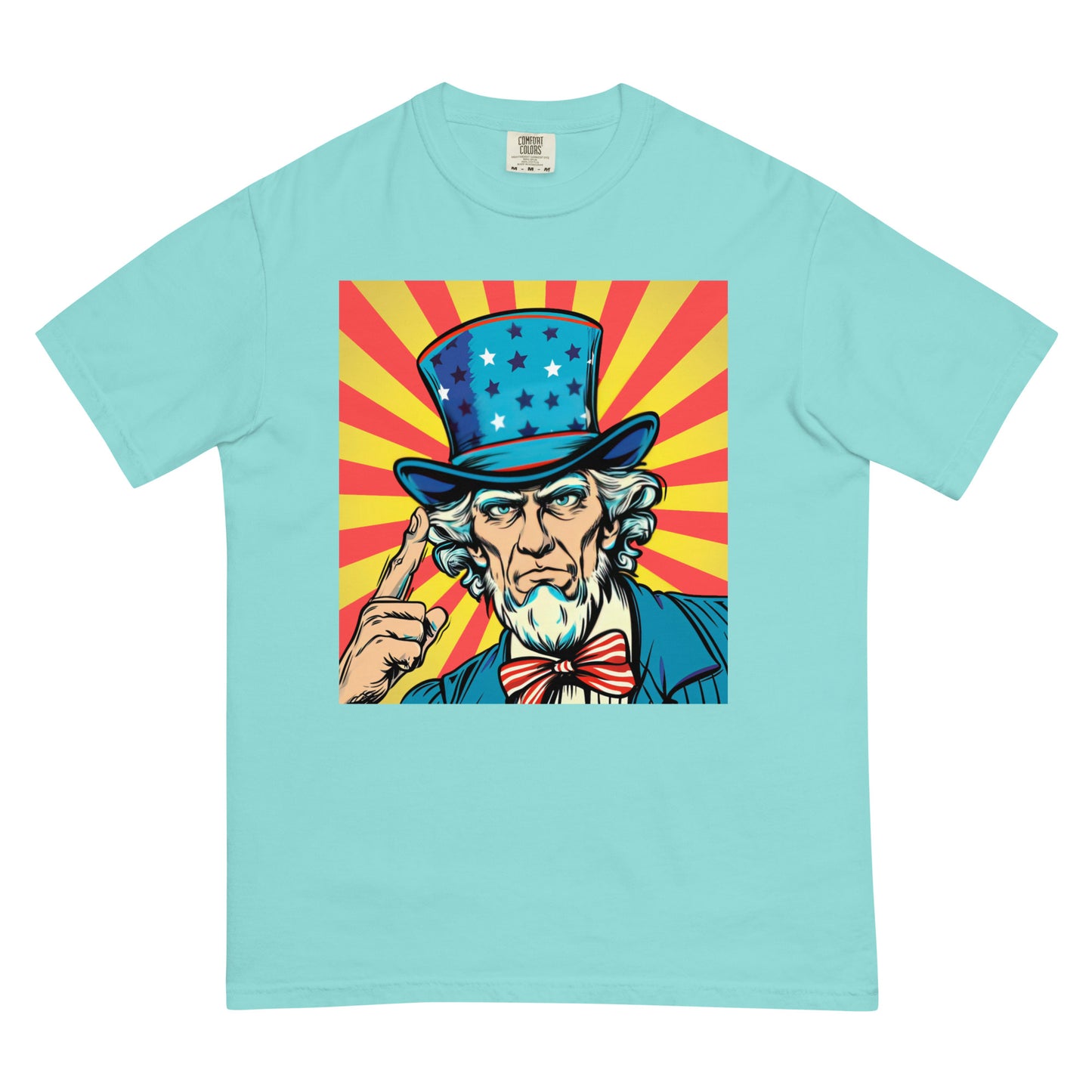 Uncle Sam Unisex Garment-Dyed Heavyweight T-Shirt