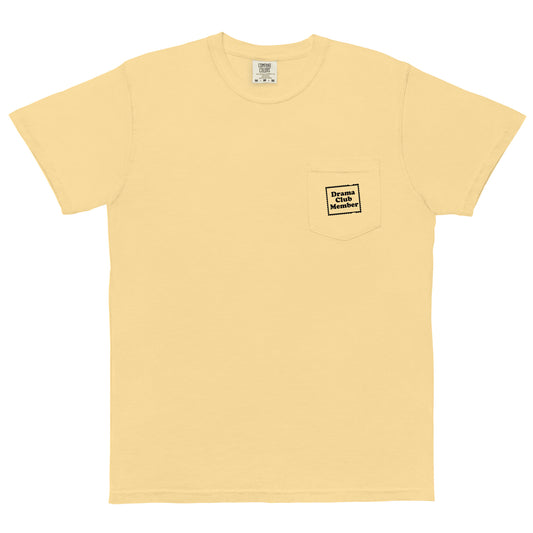 Drama Club Member Unisex Garment-Dyed Pocket T-Shirt