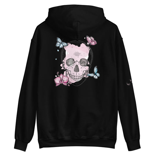 Butterfly Skull Unisex Hoodie