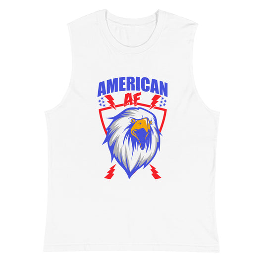 American AF: Unisex Eagle Muscle Shirt
