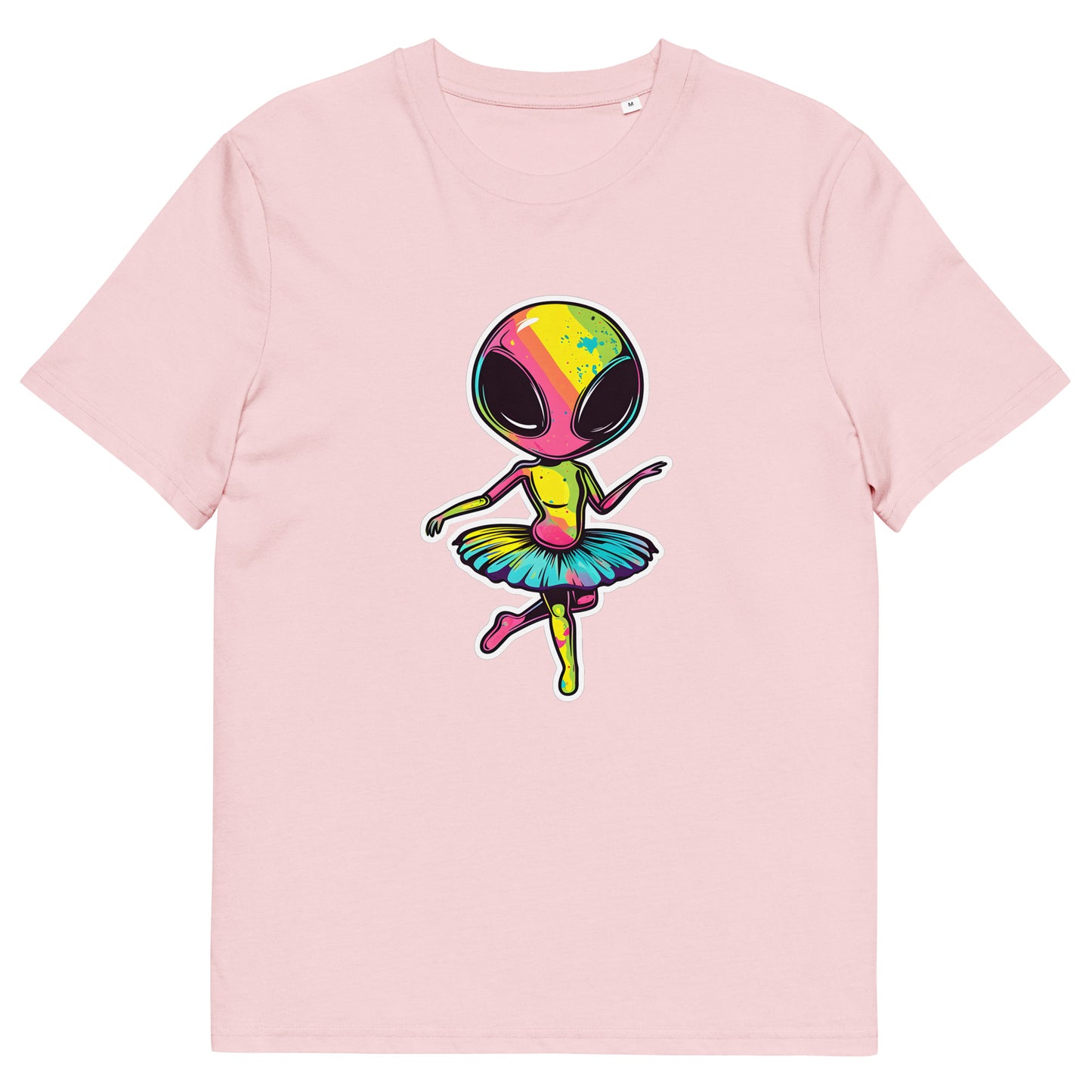 Colorful Elian Dance Unisex Organic Cotton T-Shirt