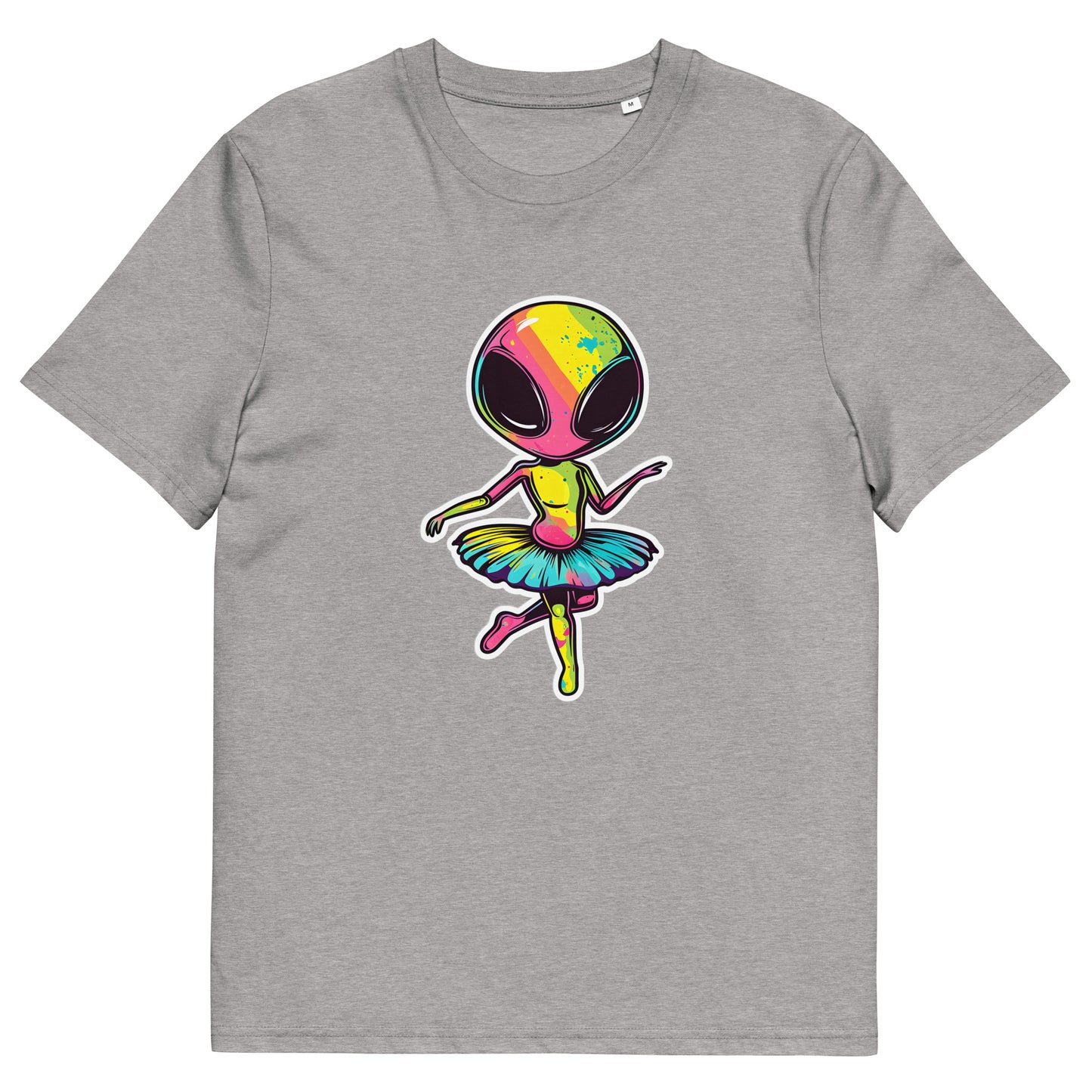 Colorful Elian Dance Unisex Organic Cotton T-Shirt