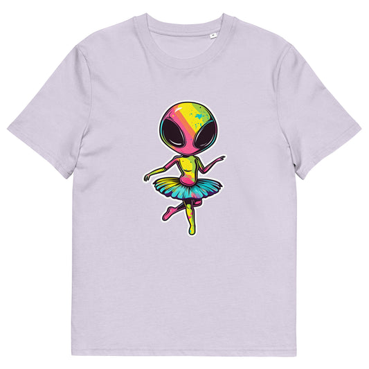 Colorful Elian Dance Unisex Organic Cotton T-Shirt