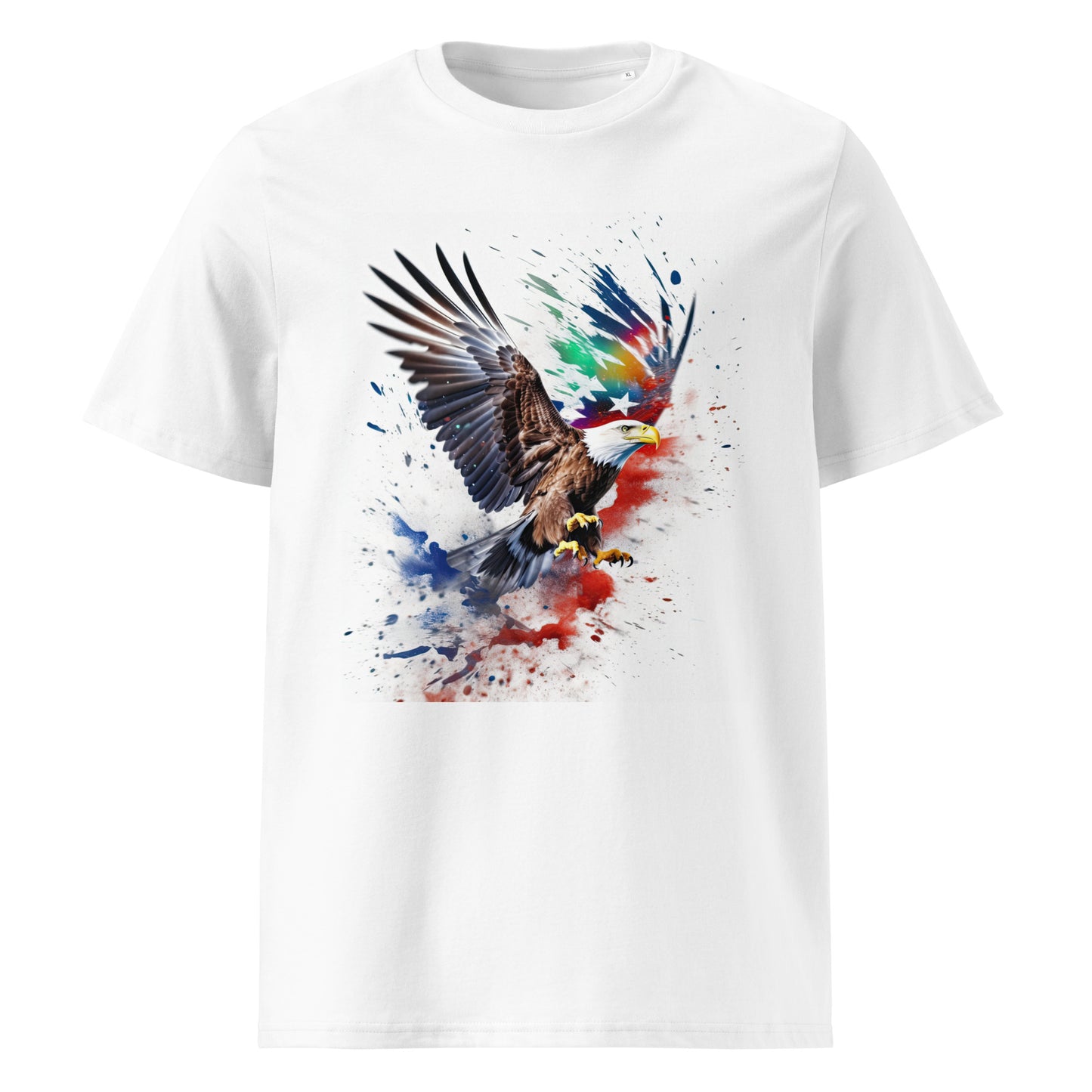 Colorful Eagle Organic Unisex T-Shirt