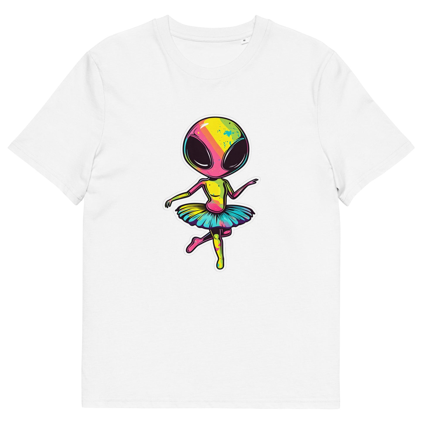 Colorful Elian Dance Unisex Organic Cotton T-Shirt