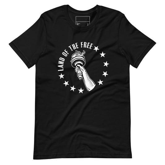 Liberty Torch Unisex Tee: Wear Your American Pride!