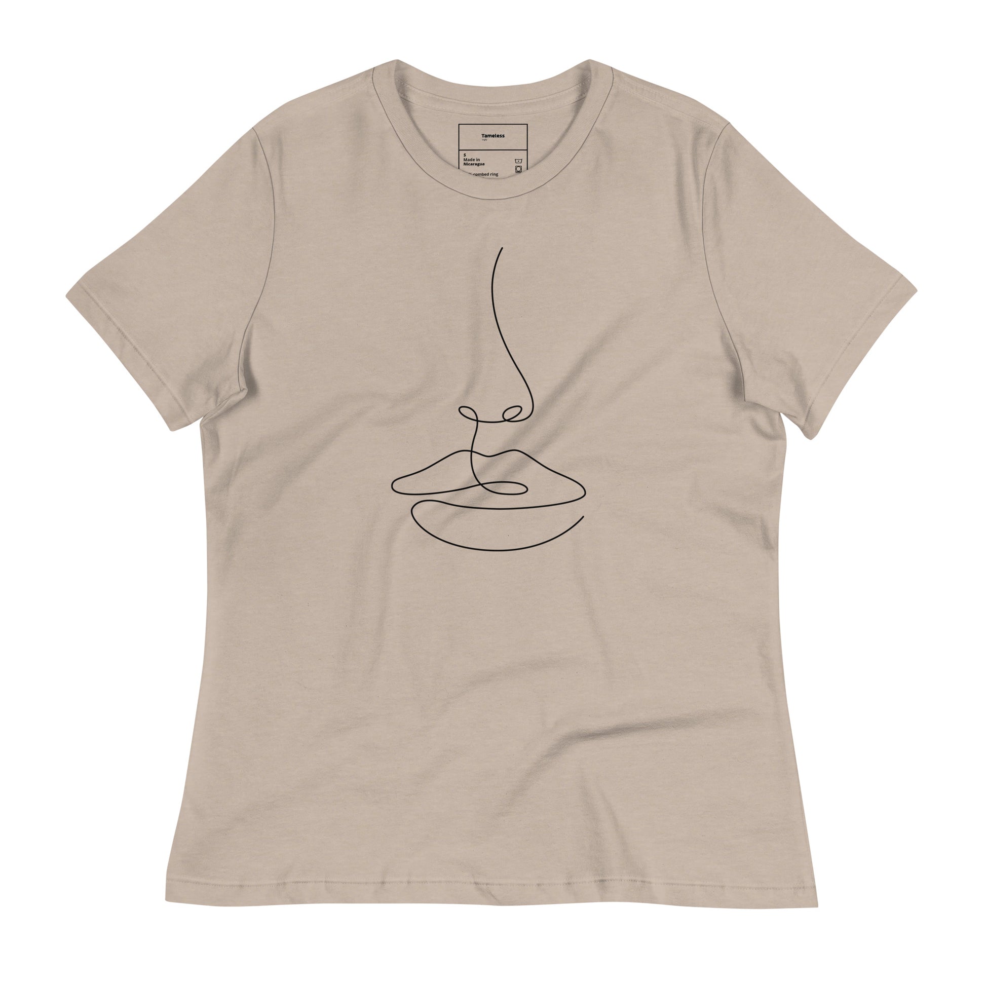 Empowerment Line Art Women's Relaxed T-Shirt